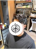 ラルフカール×ツーブロックスタイル