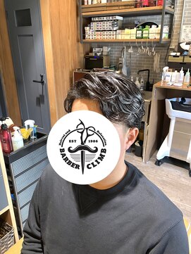 クライム(CLIMB) ラルフカール×ツーブロックスタイル