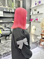 チュダック(ChuDuck)&nbsp;韓国風《レッド》ハイトーン/ケアブリーチ/ダブルカラー