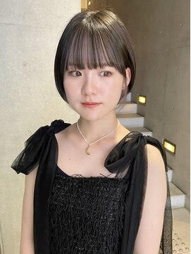 ハウ 心斎橋(how) ミニボブ/ショート/ショートヘア/前下がりボブ/ぱつっとボブ