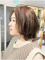 アルクバイネオリーブ 荻窪店(arc by neolive) レイヤーボブとブラウンベージュ