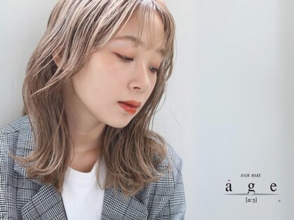 ヘアメイク アージュ 天神西通り店(HAIR MAKE age)の写真