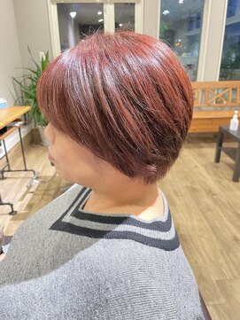 エア(ea) ピンクショートボブ☆