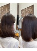 髪質改善ストレート