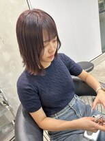 トイロ 新宿(Toiro) ゆる巻　切りっぱなし　コンパクトボブ　外ハネボブ
