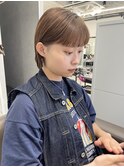 切りっぱなしボブぱつッとボブストレートボブ美人ボブ
