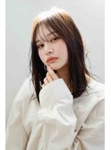 ロング/シースルーバング