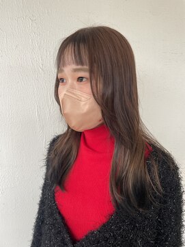 サラ ビューティー サイト 古賀店(SARA Beauty Sight) 【大人女性】20代30代/エンドカラー/チェリーレッド/オン眉