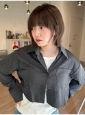 レイヤーボブ ボブ レイヤーカット ミディアムボブ レイヤー