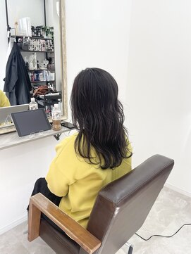 ホンネ(honne.) ラベンダーグレージュ×似合わせカット