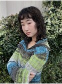 ドライパーマクラシックパーマウルフパーマ顔まわりレイヤー