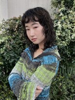 ノラ ギンザ(NORA GINZA)&nbsp;ドライパーマクラシックパーマウルフパーマ顔まわりレイヤー