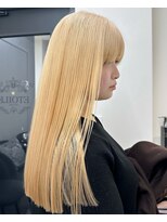 エトワール(ETOILE)&nbsp;ブロンドベージュロング全頭ブリーチケアブリーチ