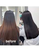 ガルボヘアー 桟橋店(garbo hair)&nbsp;髪質改善 くせ毛 ストレート 縮毛矯正 艶髪 ロング 湿気対策