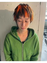 コードプラスリム(CODE+LIM)&nbsp;オレンジブラウン/ローライト／ハイライト