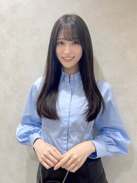 アンククロス 青山店(ANKH CROSS) セミロングワンカール/ナチュラルブラウン