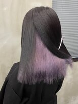 ナンバーウルス 名駅店(N° ulus)&nbsp;【number ulus】インナーカラー×ホワイトラベンダー