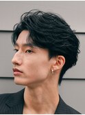 フェザーパーマセンターパートニュアンスパーマカルマパーマ原宿