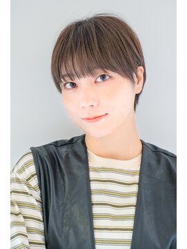 ガリカ 両国(Gallica) ☆ 耳掛けショート × グレージュスタイル ☆