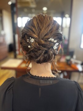 ヘアー キューブ フィール 都町店(hair cube feel) ヘアセット