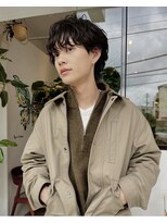 グリーンミドル(GREEN middle)&nbsp;メンズカット/メンズパーマ/シャドウパーマ/マッシュウルフ