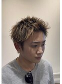 スパイキーショート　ハイトーン　短髪　ウルフ　大宮
