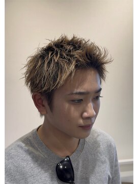 ビビット 大宮店(Vivid) スパイキーショート　ハイトーン　短髪　ウルフ　大宮