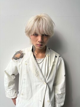 ロックス バイ マグ 松本(rocks BY MAG) 10代20代王道マッシュウルフハイトーンホワイトブロンド