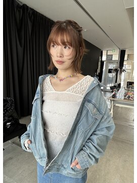 リラス 博多(rilas) 外はねボブ　ワイドバング　髪質改善　レイヤー