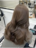 アッシュブラウン &nbsp;グレーブラウン &nbsp;透明感カラー