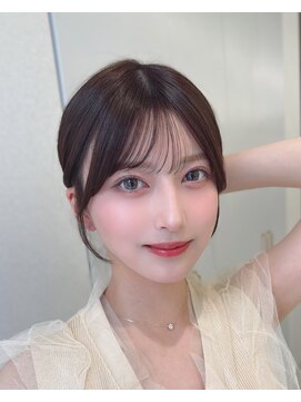 コア 銀座(COA) カットカラー、顔まわり、レイヤーカット