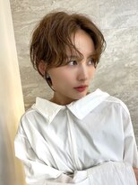 ロンドソレイユ 池袋(Lond soleil) 大人ガーリー/レイヤーショート/前髪白髪/20代30代40代50代/池袋