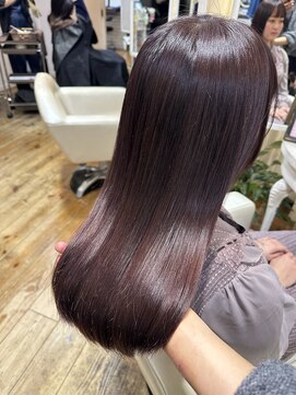 イグレック 庄内本店(igrek) 髪質改善カラー♪ ピンクラベンダー