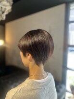 サンカリ 真法院店(SANKARI) 【襟足スッキリ丸みショート】