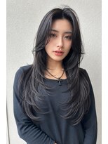 ミンクス渋谷スマートサロン(MINX shibuya smart salon) 春夏トレンドハイレイヤー透明感溢れるグレージュカラー