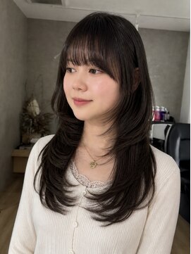 エトワ 中央店(etoi) 大分ハッシュカット韓国レイヤーカットワンホンヘアヨシンモリ