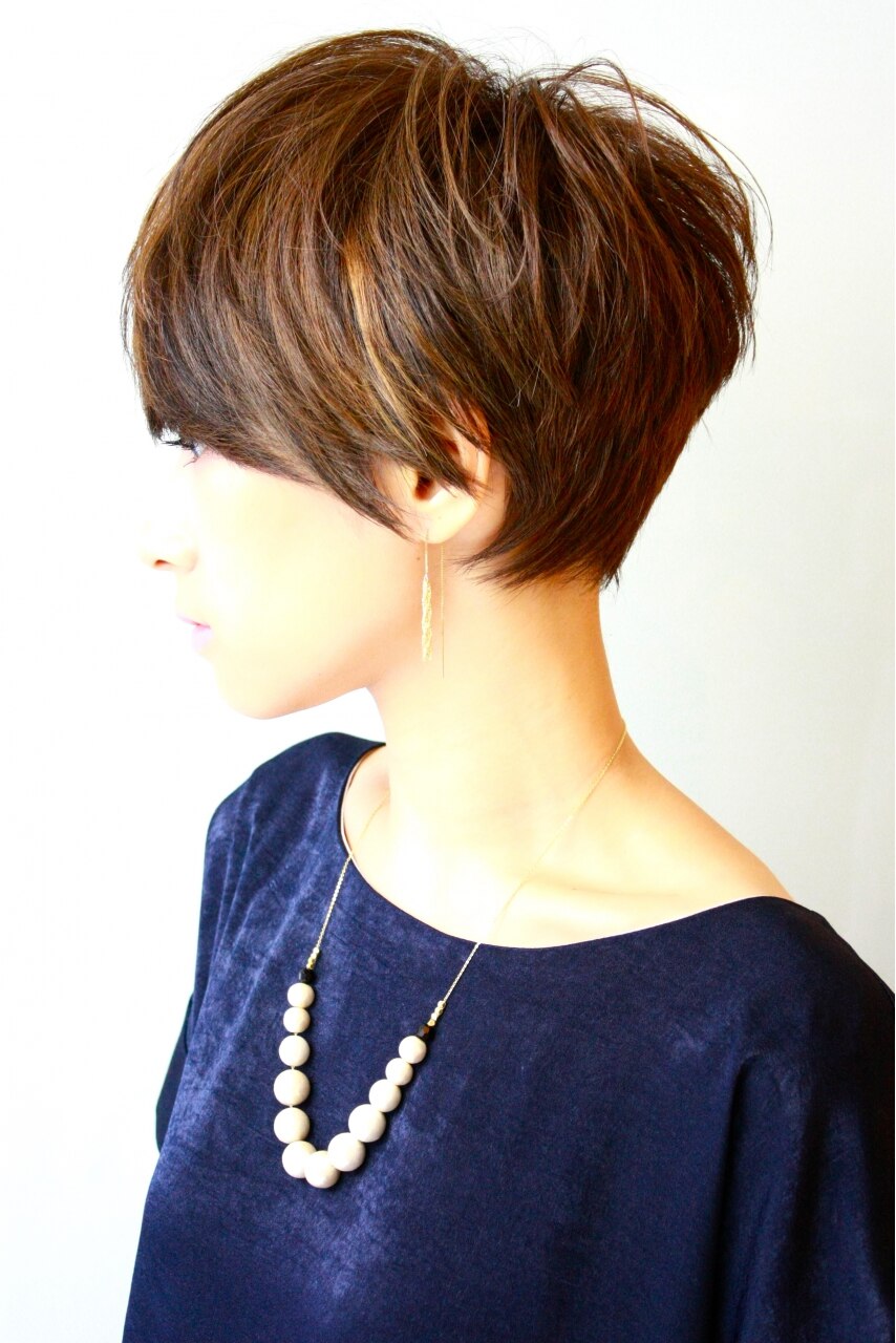 大人かっこいいベリーショート2 横顔【 RENJISHI 】：L001099382