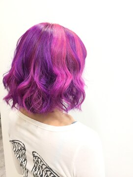 ビューティ スタジオ モッズ 渋谷(beauty studio M.O.D shibuya) チシャ猫カラー