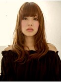 ツヤ感ロングヘアー