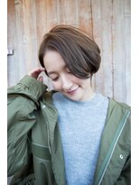 エム 綾瀬店(hair make e6+)&nbsp;内巻きショートボブ