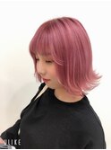 Lee梅田★外ハネボブ×チェリーピンク