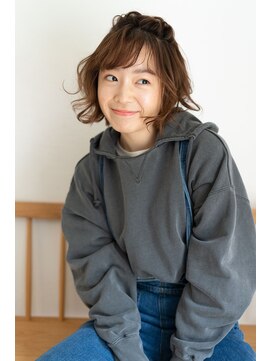 デリコ(DELICO) ボブ×こなれハーフアップアレンジ [大宮美容室]