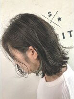 ヘアーアンドスパソシット(HAIR&SPA SOCIT) 外国人風ナチュラルミディアム