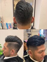 ヘアーアンドスパ エンジェイ(HAIR＆SPA enj) 外国人風メンズカット