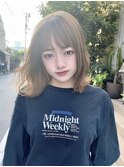 伸ばしかけヘアに似合う前髪★