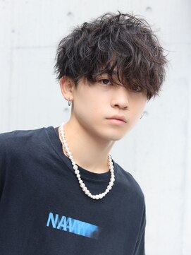 ネイビー(NAVY) アトツイストマッシュ