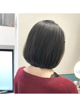 ロンド レグリーズ 立川(Lond leglise) ボブ/前下がりボブ/ベージュ/小顔【深味信也】