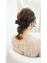 ヘアアンドメイクジップ恵比寿 (Hair＆Make ZIP)&nbsp;ガーリー編みおろし　ヘアセット