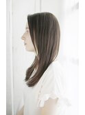 前髪イメチェンくびれイヤリングカラー美髪ラベンダーカラー/056