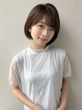 メモリーズ 銀座(Memories) 前髪カール/ネオシースルーバング/くびれボブ［銀座］